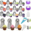 Advanced & Specialty Russian Piping Tips Expansion Pack - Premium Stainless Steel Nozzles for Expert Cake Decorating | Complementary Set for Your Main Baking Kit - AUR