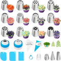 Advanced & Specialty Russian Piping Tips Expansion Pack - Premium Stainless Steel Nozzles for Expert Cake Decorating | Complementary Set for Your Main Baking Kit - AUR