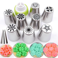 Advanced & Specialty Russian Piping Tips Expansion Pack - Premium Stainless Steel Nozzles for Expert Cake Decorating | Complementary Set for Your Main Baking Kit - AUR