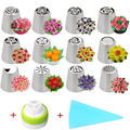 Advanced & Specialty Russian Piping Tips Expansion Pack - Premium Stainless Steel Nozzles for Expert Cake Decorating | Complementary Set for Your Main Baking Kit - AUR