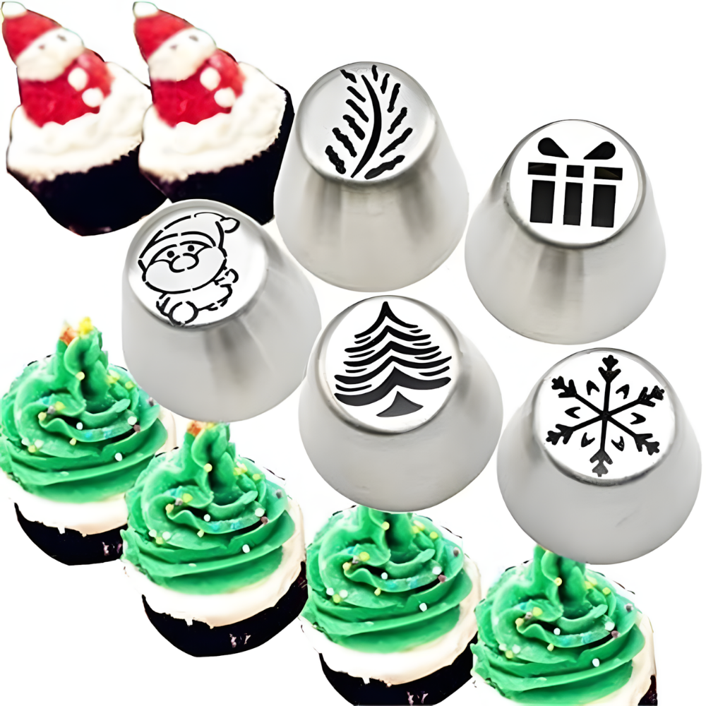 Advanced & Specialty Russian Piping Tips Expansion Pack - Premium Stainless Steel Nozzles for Expert Cake Decorating | Complementary Set for Your Main Baking Kit - AUR