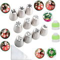Advanced & Specialty Russian Piping Tips Expansion Pack - Premium Stainless Steel Nozzles for Expert Cake Decorating | Complementary Set for Your Main Baking Kit - AUR