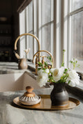 Simple Ceramic Dish Brush Holder - AUR