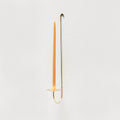 Hand Forged Brass Candle Holder - Single Arm - AUR