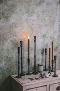 Hand-Forged Iron Candlestick Set - AUR