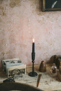 Hand-Forged Iron Candlestick Set - AUR