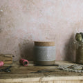 Ceramic Utility Jar with Cork - Dark - AUR