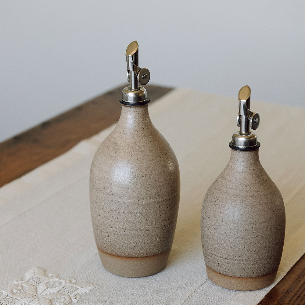 Ceramic Oil Bottle - Oat - AUR