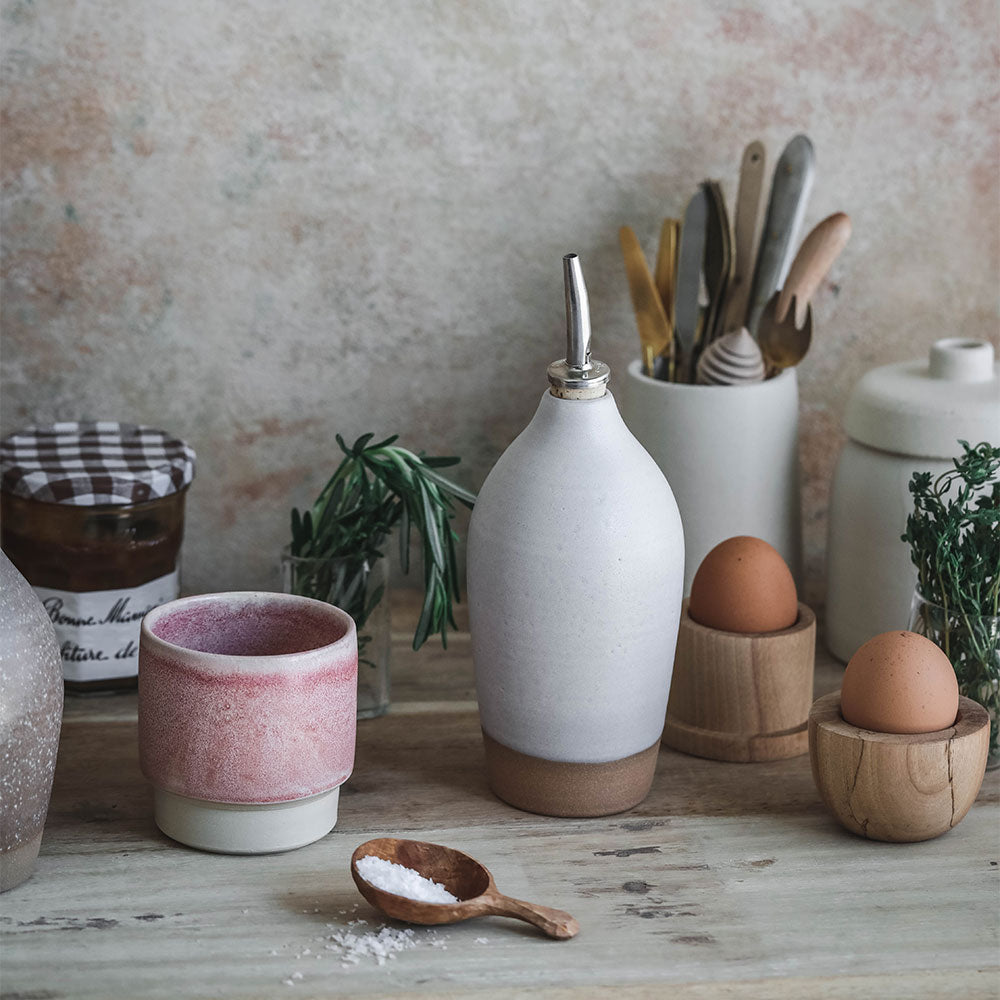 Ceramic Oil Bottle - Light - AUR