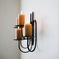 Hand Forged Iron Candle Holder - Five Arm - AUR