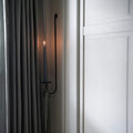 Hand Forged Iron Candle Holder - Single Arm - AUR