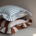 Linen Pillow Cover - Cinnamon Stripe - AUR