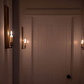 Brass-plated Candle Sconce - Long - AUR