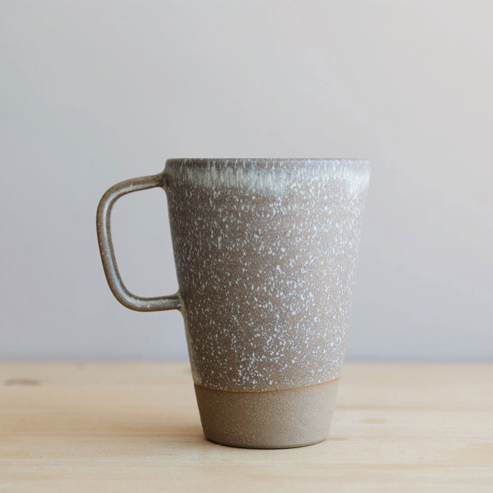 Tall Ceramic Coffee Mug - Dark - AUR