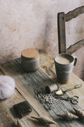 Tall Ceramic Coffee Mug - Dark - AUR